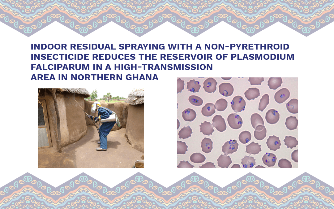 Indoor residual spraying with a non-pyrethroid insecticide reduces the reservoir of Plasmodium falciparum in a high-transmission area in northern Ghana