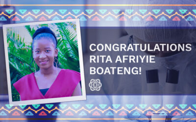 Congratulations Rita!