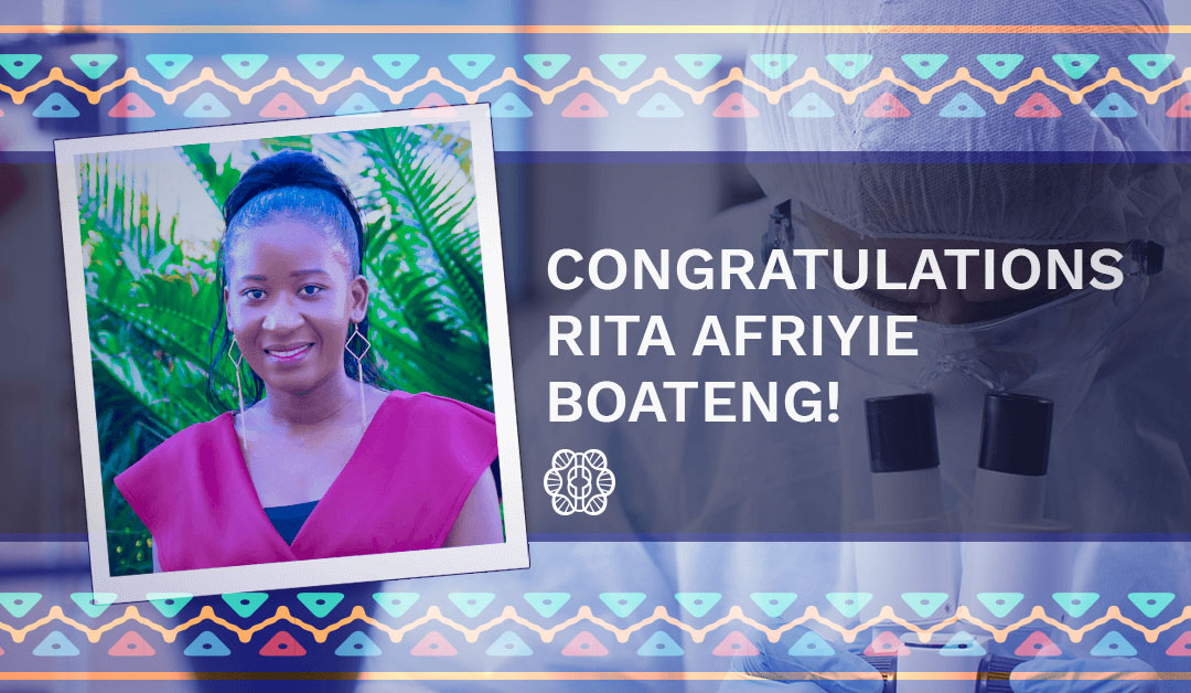 Congratulations Rita!